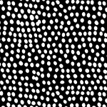Flurry - Playful Dots in Black