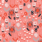 Mori Girls - Flowers on Pink