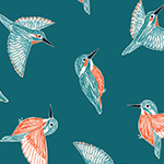 Rivelin Valley - Kingfishers in Teal