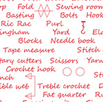 Sewing School - Index in Red