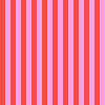 True Colors - Tent Stripe in Poppy