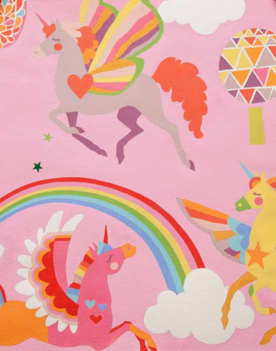Monkey's Bizness - Magic Rainbow Shine in Pink - Click Image to Close