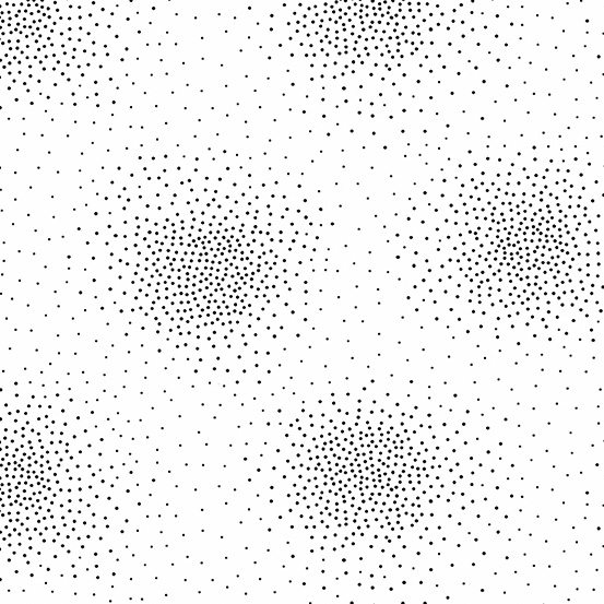 Century - Dot Clusters in Black on White - Click Image to Close