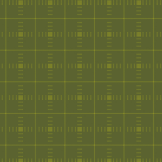 Entwine - Plaid in Olive - Click Image to Close