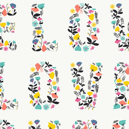 Letters CAPSULES - Love Blooms - Click Image to Close