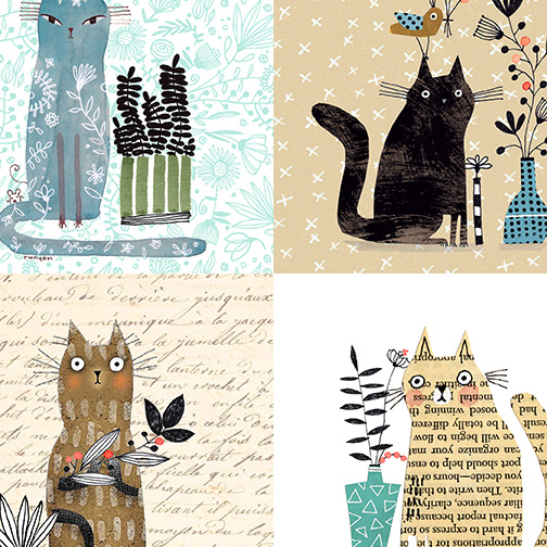 It's Raining Cats and Dogs - It's Raining Cats Panel - Click Image to Close
