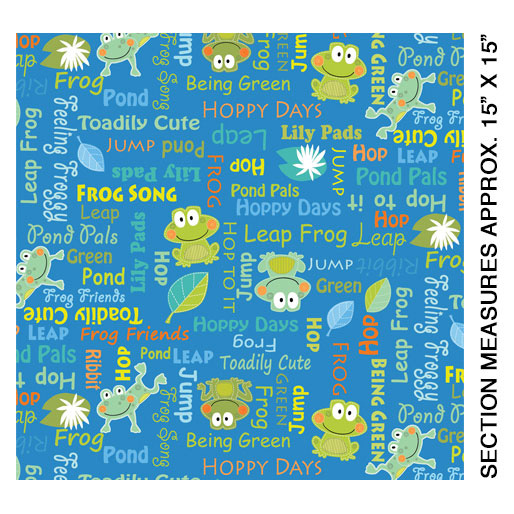 Toadily Cute - Words in Blue - Click Image to Close
