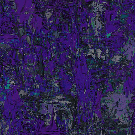 Poured Colour - Impressions in Dark Purple - Click Image to Close
