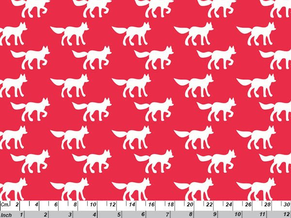 Foxes in Red - Click Image to Close