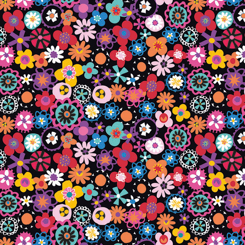 Fiesta - Flower Scatter - Click Image to Close