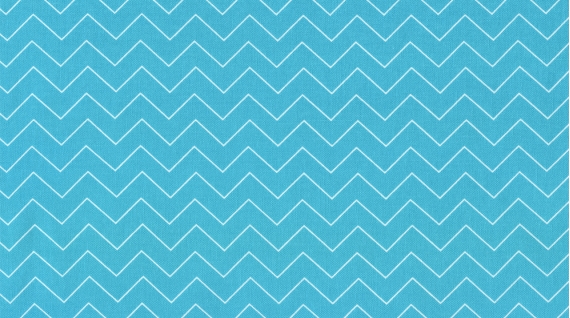 Zig Zag in Turquoise - Click Image to Close