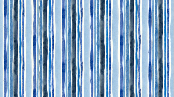 Blue Crush - Water Stripe in Multi - Click Image to Close