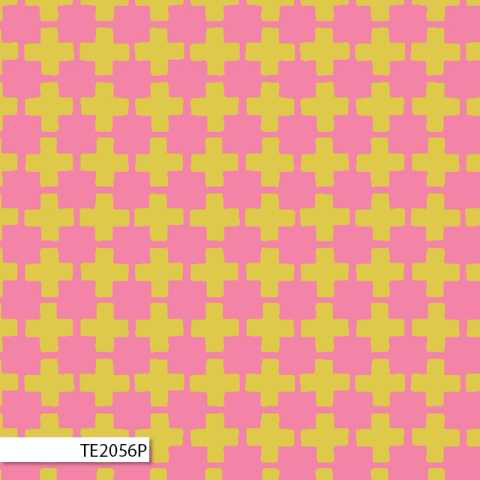 Matilda - Crosses in Pink - Click Image to Close