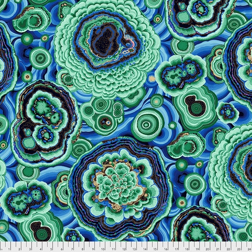 Kaffe Fassett Collective - Agate in Green - Click Image to Close