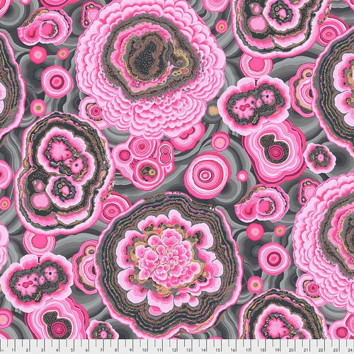 Kaffe Fassett Collective - Agate in Pink - Click Image to Close
