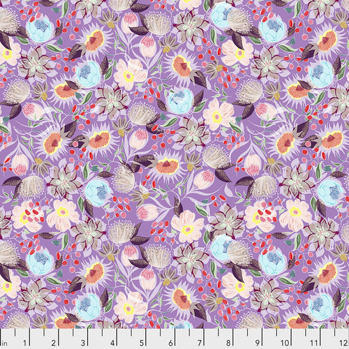 Vibrant Blooms - Meadow in Lavender - Click Image to Close