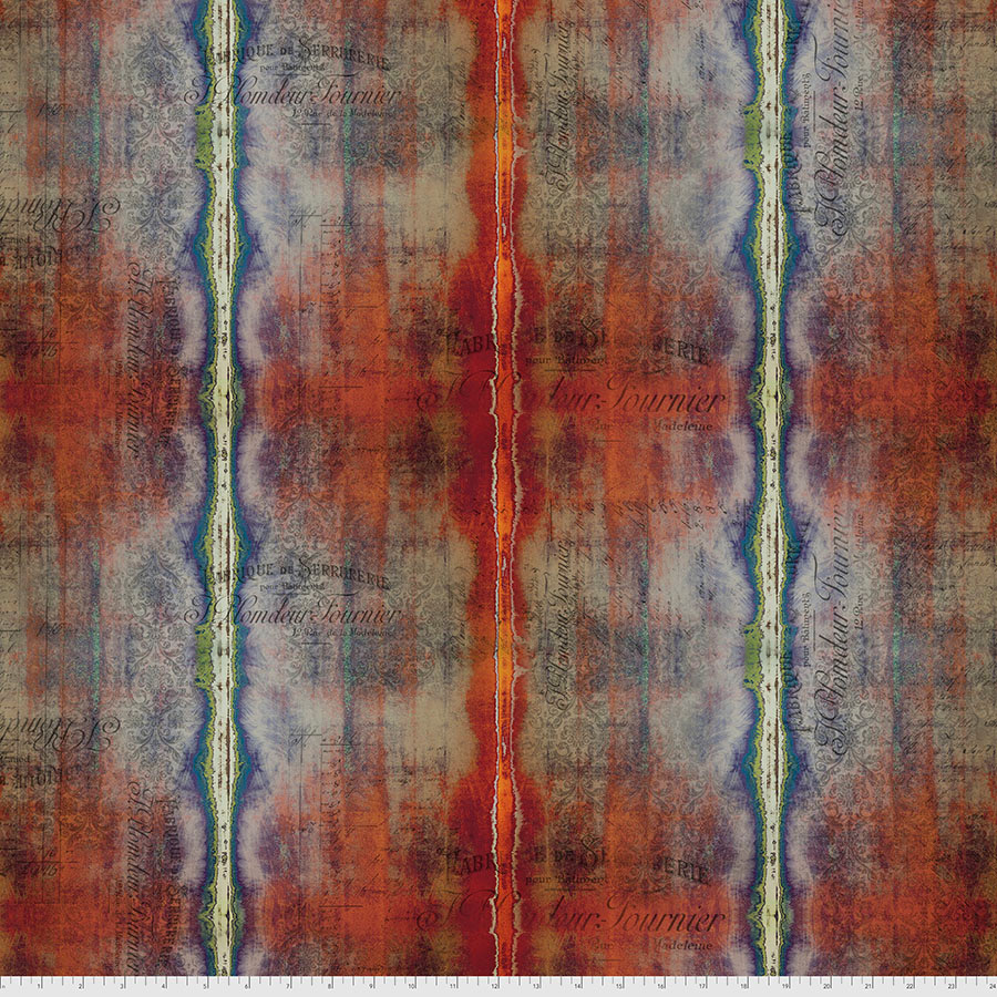 Abandoned 2 - Dyed Stripe in Multi - Click Image to Close
