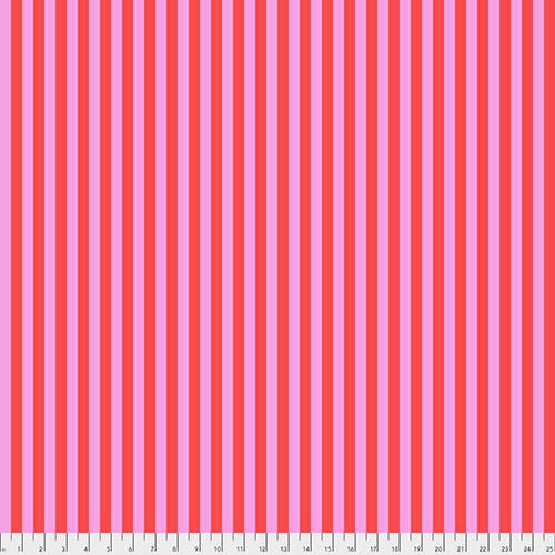 True Colors - Tent Stripe in Poppy - Click Image to Close