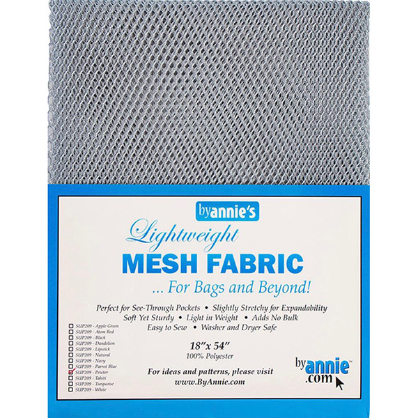 Mesh Fabric Pack - Pewter - Click Image to Close