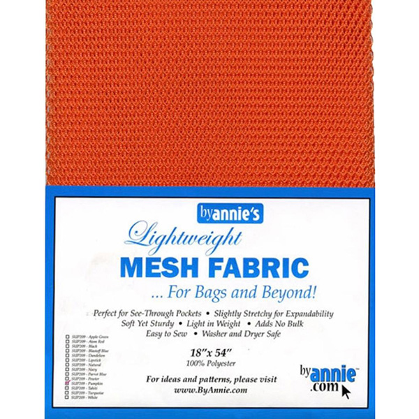 Mesh Fabric Pack - Pumpkin - Click Image to Close