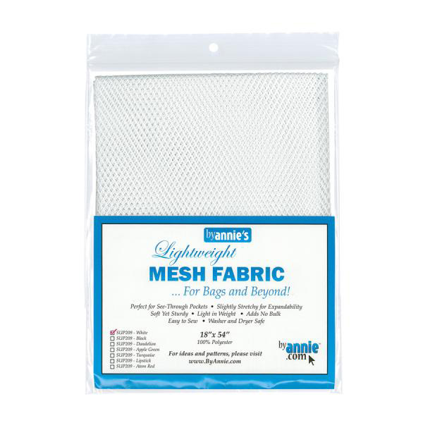 Mesh Fabric Pack - White - Click Image to Close