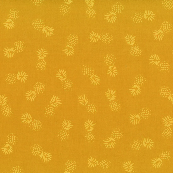 Indah Batiks - Pineapples in Honeysuckle - Click Image to Close