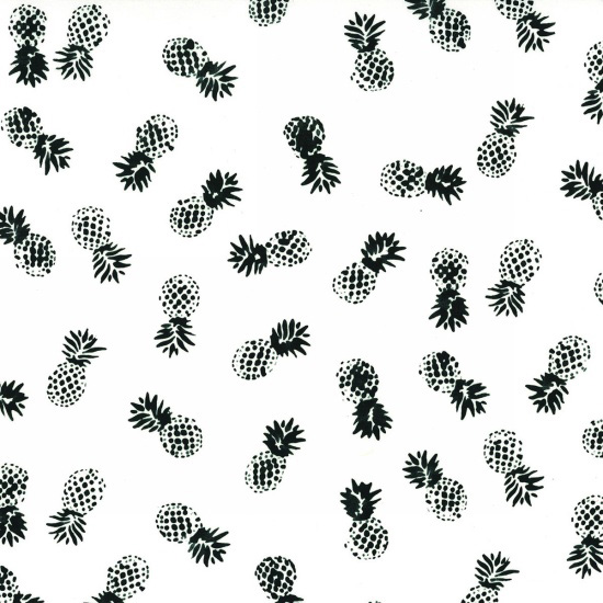 Indah Batiks - Pineapples in Chalk - Click Image to Close