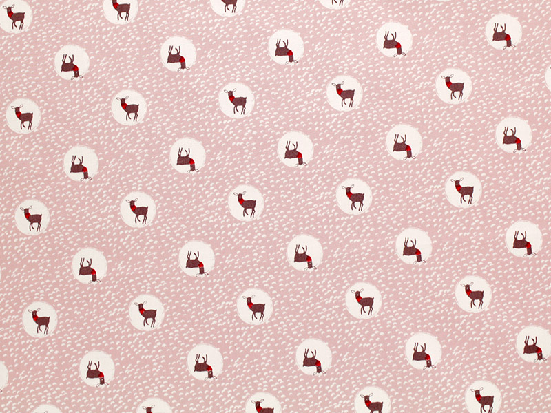 Trefle - Deer in Pink - Click Image to Close