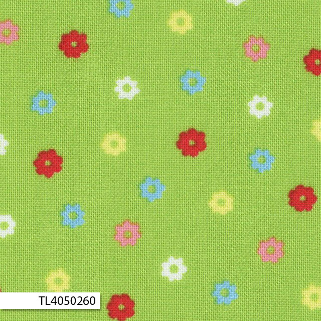 Minny Muu - Flowers in Green - Click Image to Close