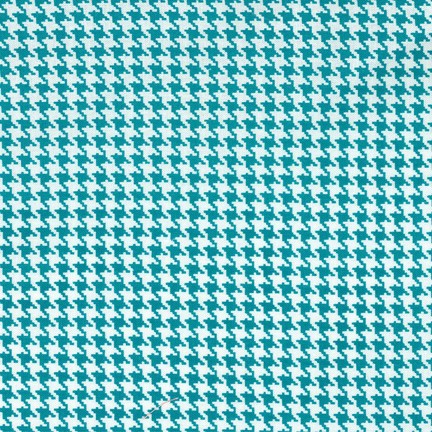 Tiny Houndstooth in Marine - Click Image to Close