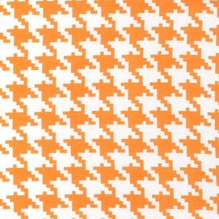 Everyday Houndstooth in Apricot - Click Image to Close