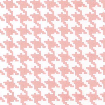 Everyday Houndstooth in Blush - Click Image to Close