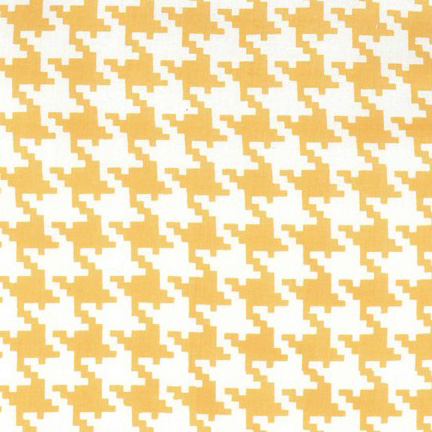Everyday Houndstooth in Mango - Click Image to Close