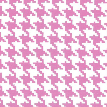 Everyday Houndstooth in Peony - Click Image to Close