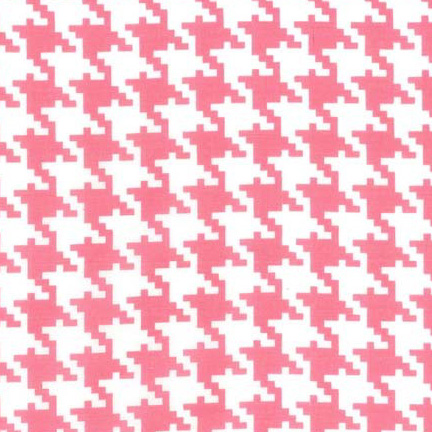 Everyday Houndstooth in Pink - Click Image to Close
