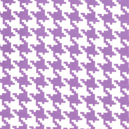 Everyday Houndstooth in Purple - Click Image to Close