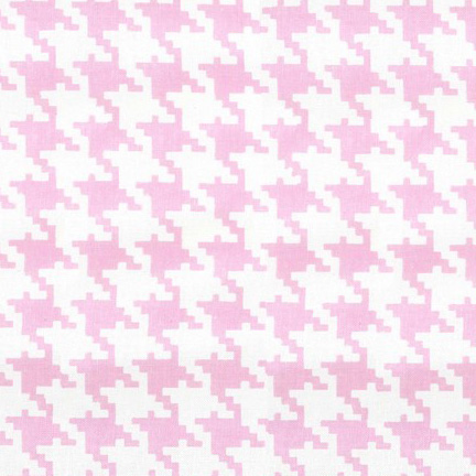 Everyday Houndstooth in Rose - Click Image to Close