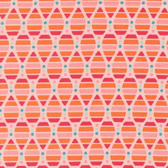 Birds and The Bees - Honey Honey in Coral - Click Image to Close
