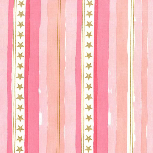 Magic - Stars and Stripes in Pink Metallic - Click Image to Close