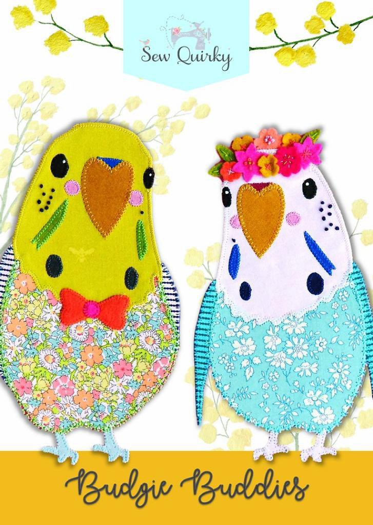 Budgie Buddies - Quilt Pattern - Click Image to Close