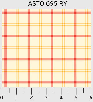 Alphabet Story - Plaid in Red and Yellow - Click Image to Close