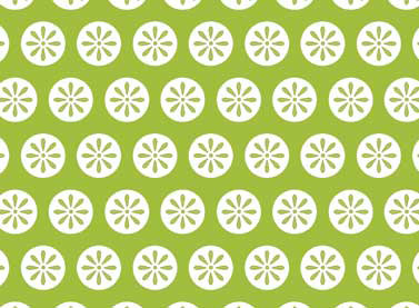 Fancywork Box - Daisy Dots in Green - Click Image to Close