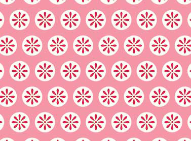 Fancywork Box - Daisy Dots in Pink - Click Image to Close