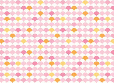 Rainbow Woodland - Mini Clamshells in Pink - Click Image to Close