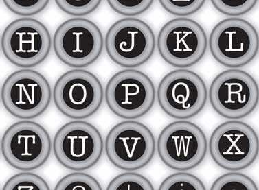 Basically Low - Typewriter Keys in Black - Click Image to Close