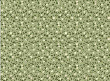 Lucy's Collection - Tiny Flowers in Green - Click Image to Close