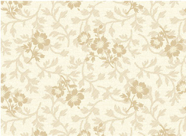American Beauty - Large Floral Coordinate in Beige - Click Image to Close