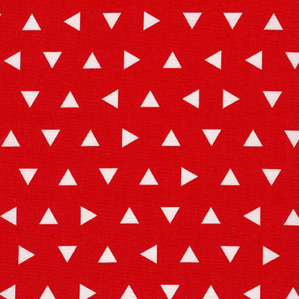 Remix - Tossed Triangles in Red - Click Image to Close