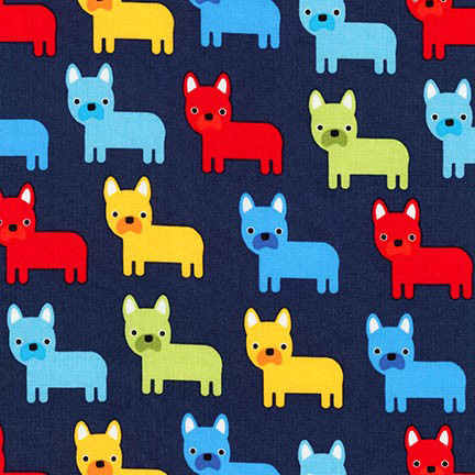 Urban Zoologie - Puppies in Navy - Click Image to Close