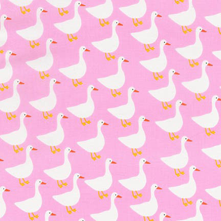 Urban Zoologie - Geese in Pink - Click Image to Close